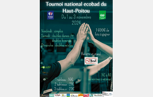 8 ème Tournoi Ecobad du Haut Poitou